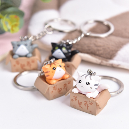 Cute Carton Cat Keychain