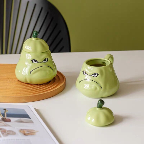 Spoof Expression Melon Coffee Mug