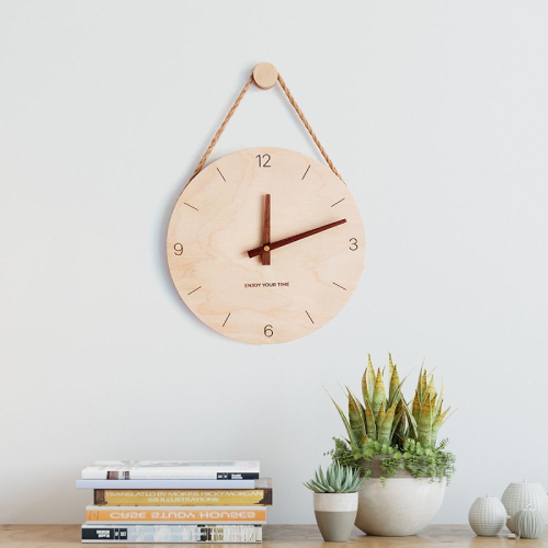 Wooden Sling Creative Wall Clock