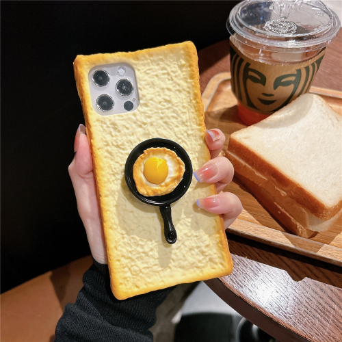 Soft-3D-Toast-Bread-Phone-Case