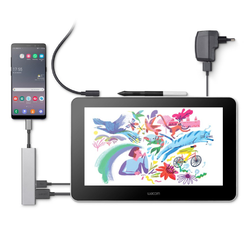 Wacom-One-DTC-133-Graphic-Drawing-Pen-Display-Tablet