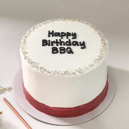 Happy Birthday BBQ - Funny Romantic Dedication Cake