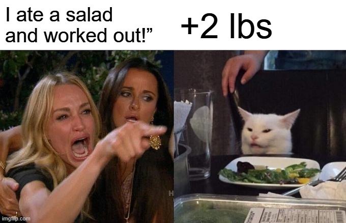 i ate a salad